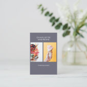 モダントレンディー写真名刺 名刺 (スタンド正面)