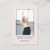 モダントレンディー写真名刺 名刺 (正面)