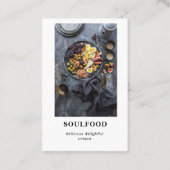 モダントレンディー写真名刺 名刺 (正面)