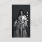 モダントレンディー台本プロフェッショナル撮影 名刺 (正面)