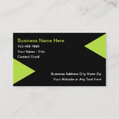 モダントレンディー名刺のはっきりしたデザイン 名刺 (正面)