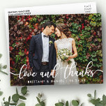 モダントレンディー愛と感謝してい |の結婚写真 ポストカード<br><div class="desc">モダントレンディー愛と感謝してい |の結婚写真はがき</div>