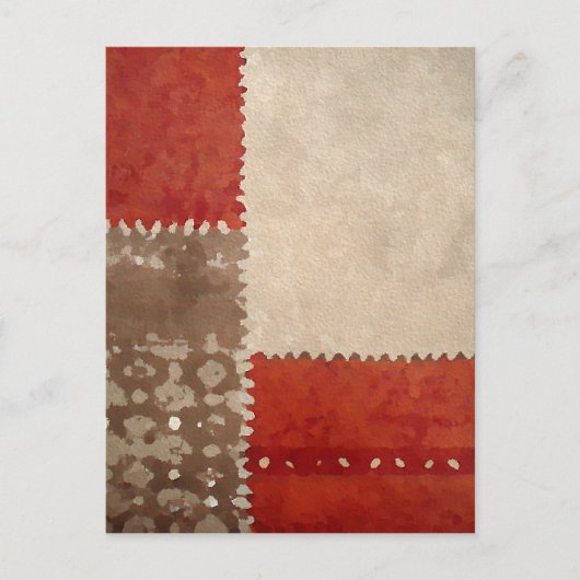 モダントレンディー抽象芸術 ポストカード (正面)