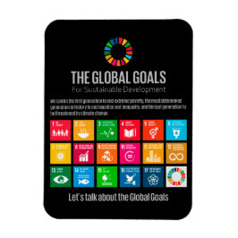 モダントレンディー持続可能性ゴール感動的 マグネット