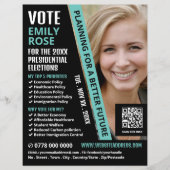 モダントレンディー政治運動広告家 チラシ (正面)