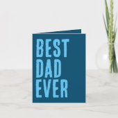 モダントレンディー最高のパパイーバー父のデイカード カード (正面)