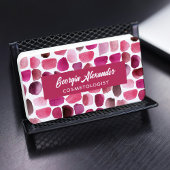 モダントレンディー水彩抽象芸術美容師 名刺