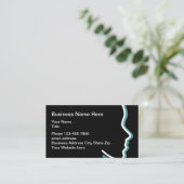 モダントレンディー美しいメンタルヘルス 名刺 (スタンド正面)