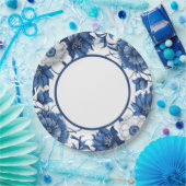 モダントレンディー青磁 ペーパープレート (パーティー)