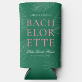 モダントロピカラフルックのパ離れームバチェロレッテ スリム缶クーラー (正面)