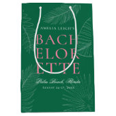 モダントロピカラフルックのパ離れームバチェロレッテ ミディアムペーパーバッグ (正面)