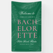 モダントロピカラフルックのパ離れームバチェロレッテ 横断幕 (縦)