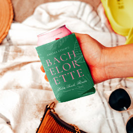 モダントロピカラフルックのパ離れームバチェロレッテ 缶クーラー