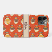 モダントロピカルフィッシュ柄 Case-Mate iPhoneケース (裏面(横))