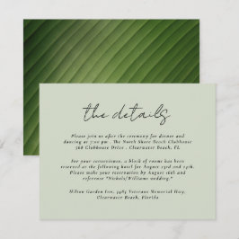 モダントロピッ結婚ク葉詳細 エンクロージャーカード