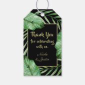 モダントロピッ結婚ク葉 ギフトタグ (正面)