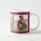 モダンドット3枚 ジャンボコーヒーマグカップ (右)