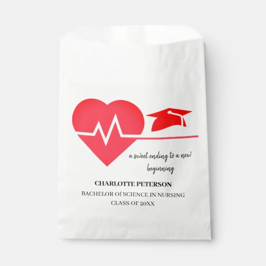 モダンナース医師卒業会 フェイバーバッグ (正面)