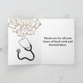 モダンナース  サンキューカード (内部)