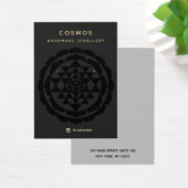 モダンニューエイジブラックイヤリングジュエリー表示カード (デスク)