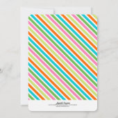 モダンニューカラフルイヤーズパーティの招待状 招待状 (裏面)