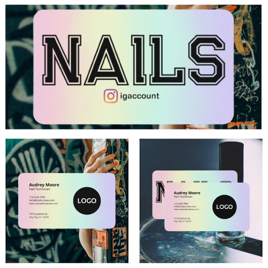 モダンネイリスト 名刺