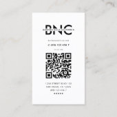 モダンネイルアーティスト爪、 ネイルサロンインスタインスパイアグラム 名刺 (裏面)