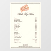 モダンネイル マニキュアリスト 価格リスト サービス ウィンドウサイン (シート)