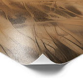 モダンハイランド牛の写真ポスタープリント フォトプリント            (角)