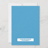 モダンハウスフォト引っ越し祝いパーティーパーティー 招待状 (裏面)