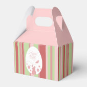 モダンハッピーイースターエッグパステルピンク フェイバーボックス (正面サイド)