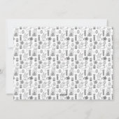 モダンハッピーイースター写真 シーズンカード (裏面)