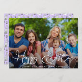 モダンハッピーイースター シーズンカード (正面/裏面)