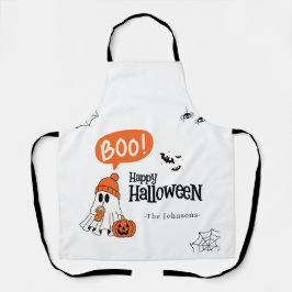 モダンハッピーハロウィン エプロン