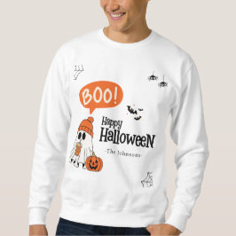 モダンハッピーハロウィン スウェットシャツ