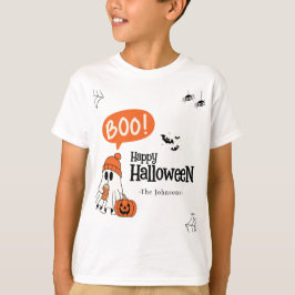 モダンハッピーハロウィン Tシャツ