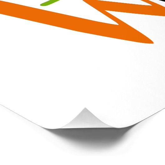 モダンハッピーハローウィンタイポグラフィこうもりクモ ポスター (コーナー)