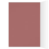 モダンハッピーバースデーほこりっぽいバラ写真テンプレート (内側 (左))