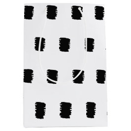 モダンハッピーバースデー抱き枕 ミディアムペーパーバッグ