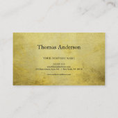 モダンハニカムと六角ビーのロゴ 名刺 (裏面)