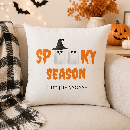 モダンハロウィンインテリア スプーキーシーズンの枕 クッション