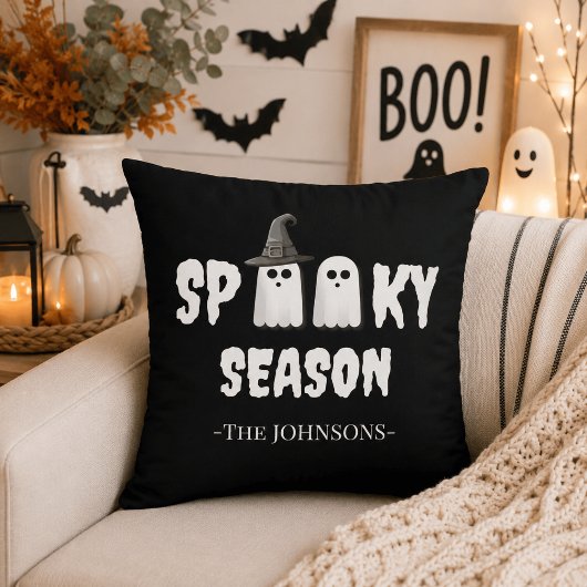 モダンハロウィンインテリア スプーキーシーズンの枕 クッション