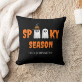 モダンハロウィンインテリア スプーキーシーズンの枕 クッション (ブランケット)