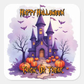 モダンハロウィンスポーキーキュートコレクション スクエアシール (正面)