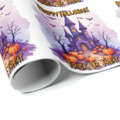 モダンハロウィンスポーキーキュートコレクション ラッピングペーパー (ロールコーナー)