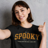 モダンハロウィン不気味歯科カスタム医業 トライブレンドＴシャツ