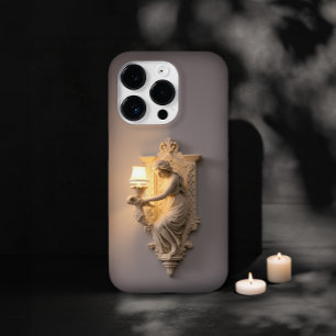 モダンハロウィーン不気味ルネッサンスランプデザイン Case-Mate iPhone 14 PROケース