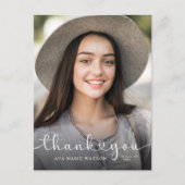 モダンハートの台本卒業写真ありがとう ポストカード (正面)