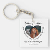 モダンハート写真記念館 キーホルダー (正面)