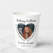 モダンハート写真記念館 紙コップ (正面)